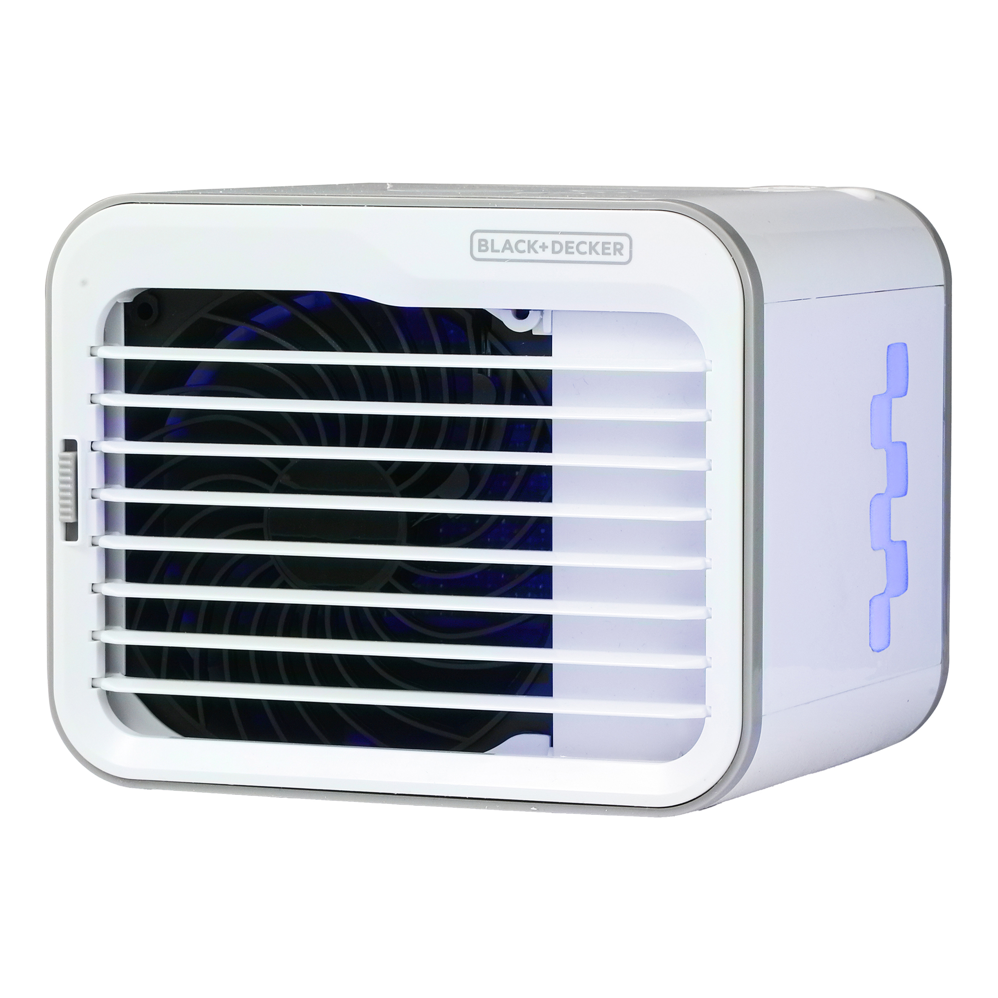 BLACK+DECKER 3-Speed Portable USB-Powered Desktop Evaporative Air Cooler with Fan, Model# BDMC10